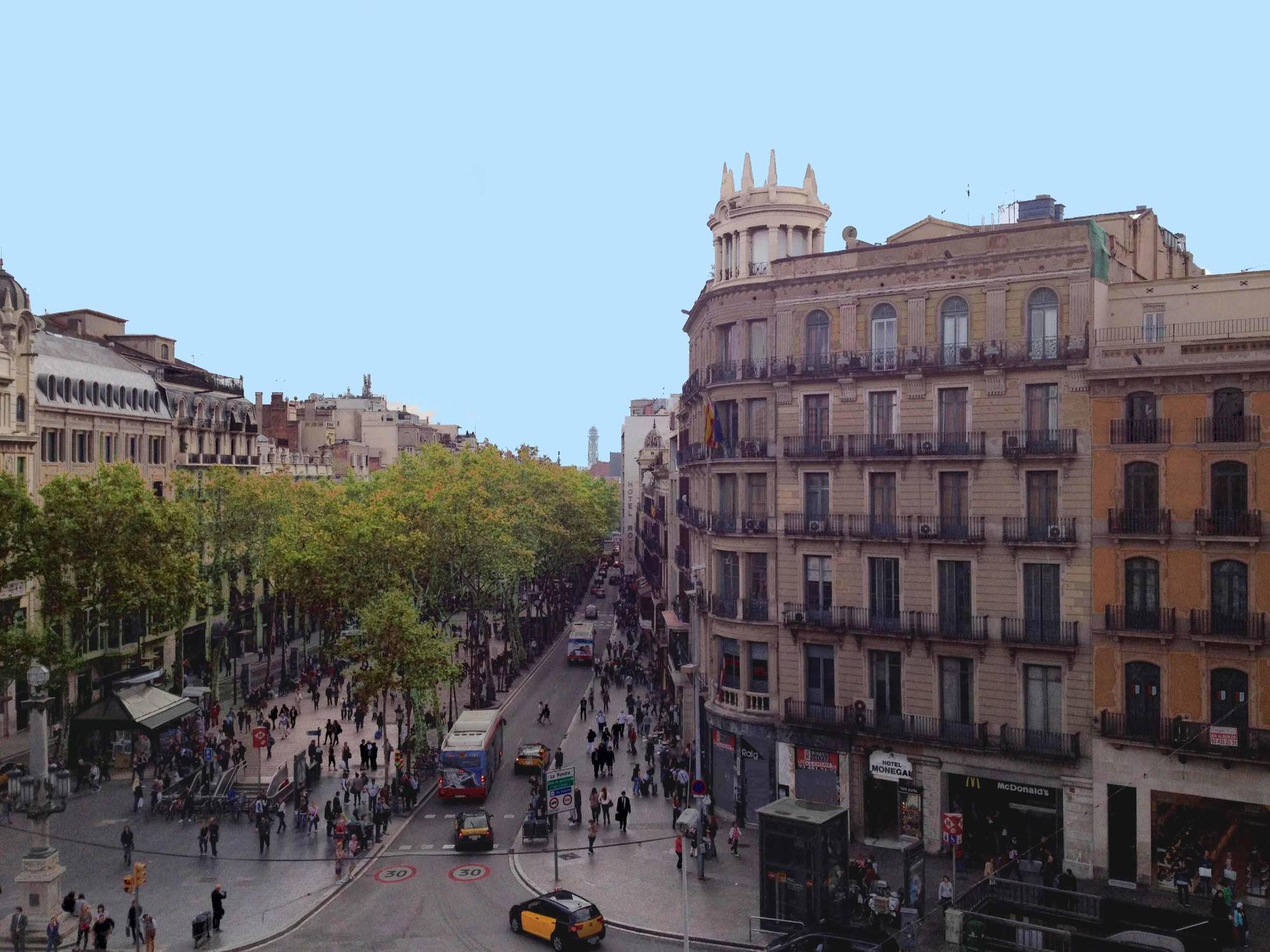 Hotel Monegal Barcelona Ngoại thất bức ảnh